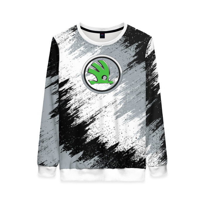 Женский свитшот 3D SKODA фото