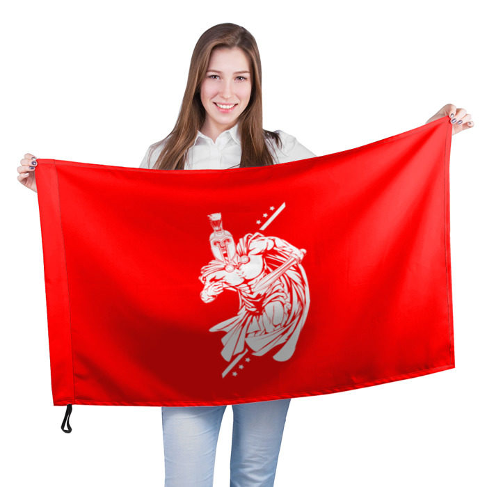 Флаг 3D Гладиатор фото