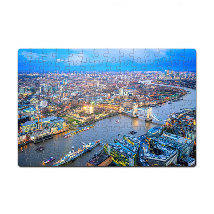 Пазл магнитный 126 элементов Лондон фото