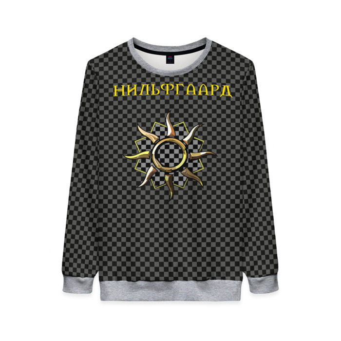 Женский свитшот 3D Гвинт: нильфгаард фото