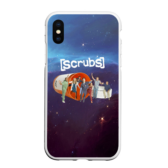 Чехол для iPhone XS Max матовый Сериал клиника фото
