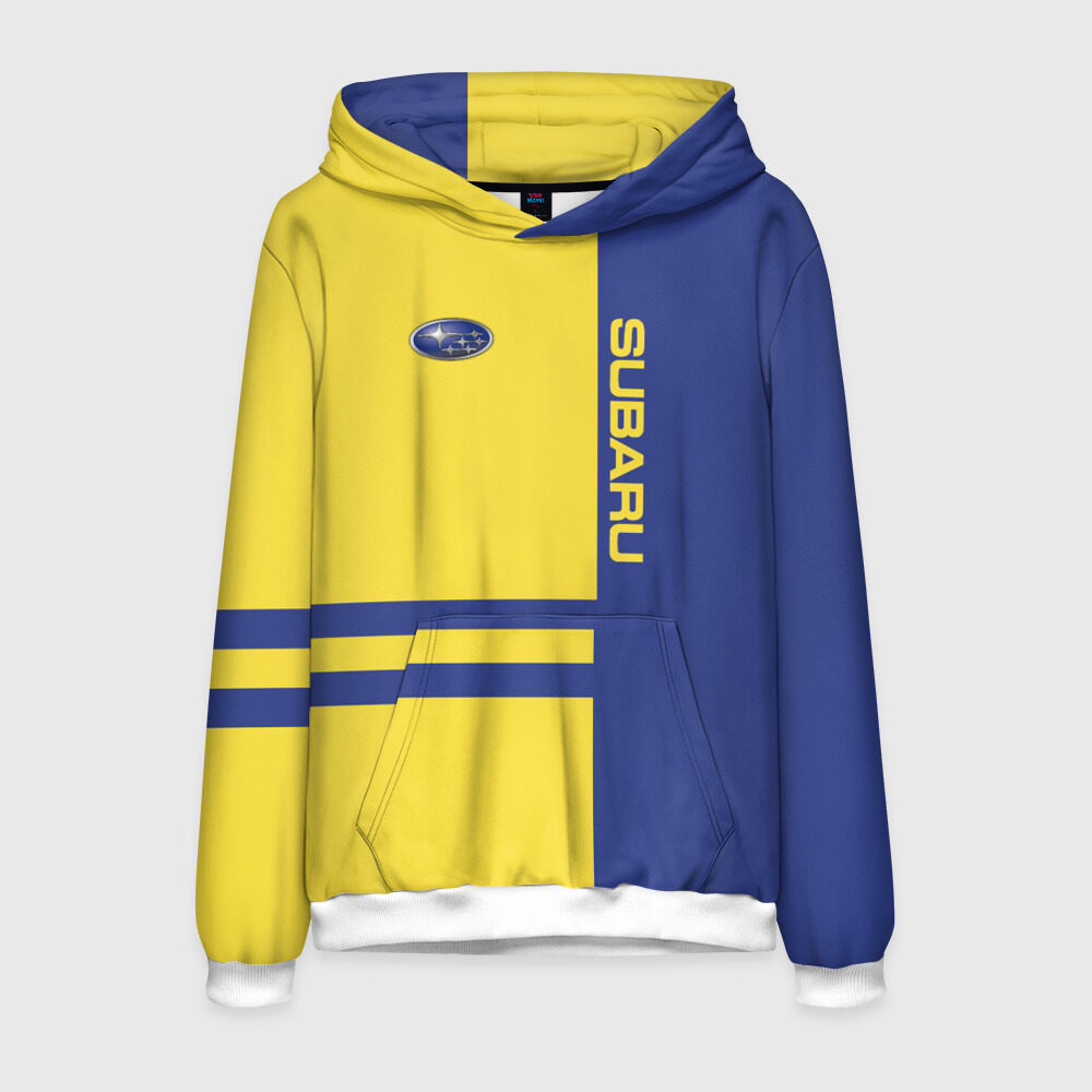 Мужская толстовка 3D Subaru фото