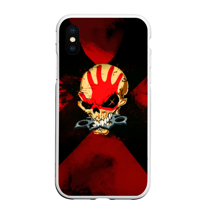Чехол для iPhone XS Max матовый 5FDP 2 фото
