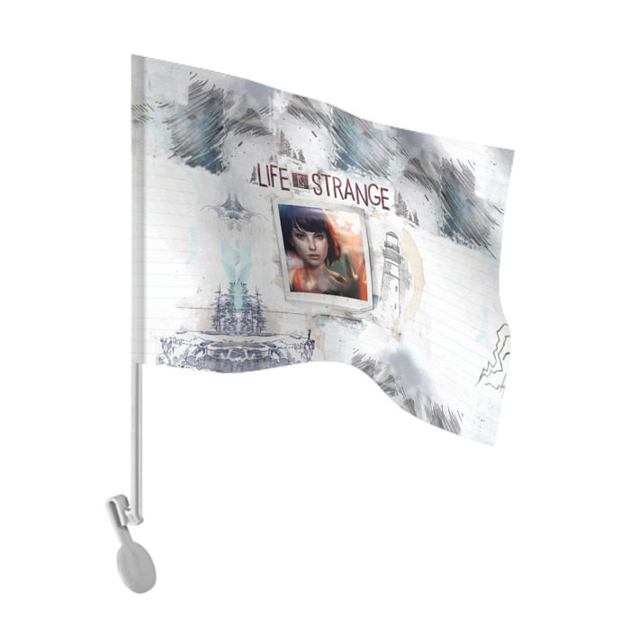 Флаг для автомобиля Max. Life is Strange. фото