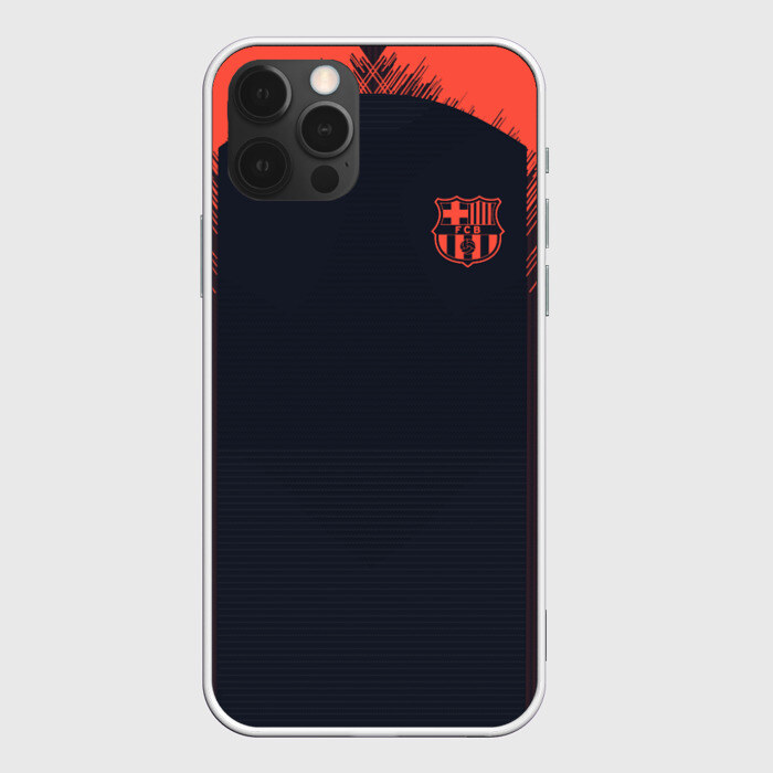 Чехол для iPhone 12 Pro Max Barcelona Training 18-19 фото