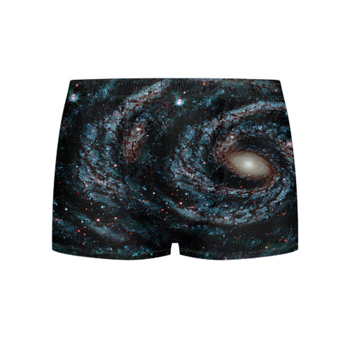 Мужские трусы 3D Галактика фото