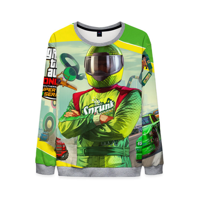 Мужской свитшот 3D GTA V ONLINE фото