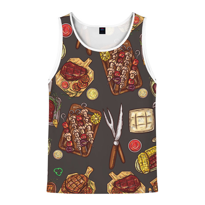 Мужская майка 3D Вкуснятина фото