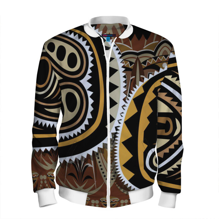 Мужской бомбер 3D Оптические иллюзии фото