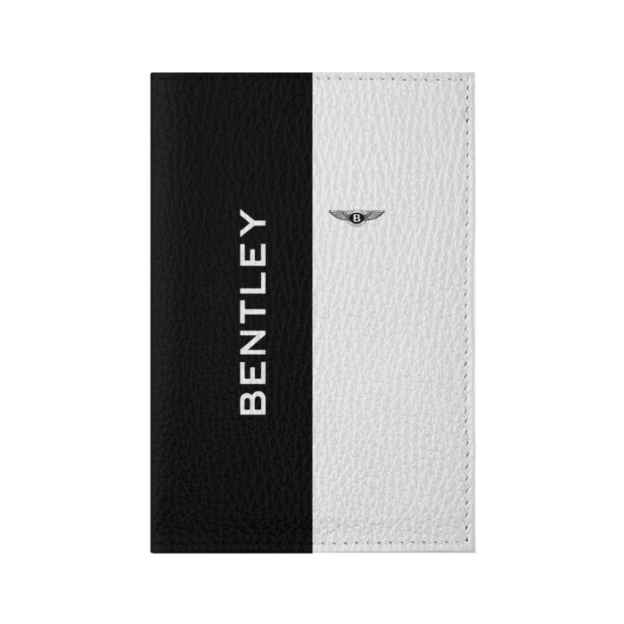 Обложка для паспорта матовая кожа Bentley фото