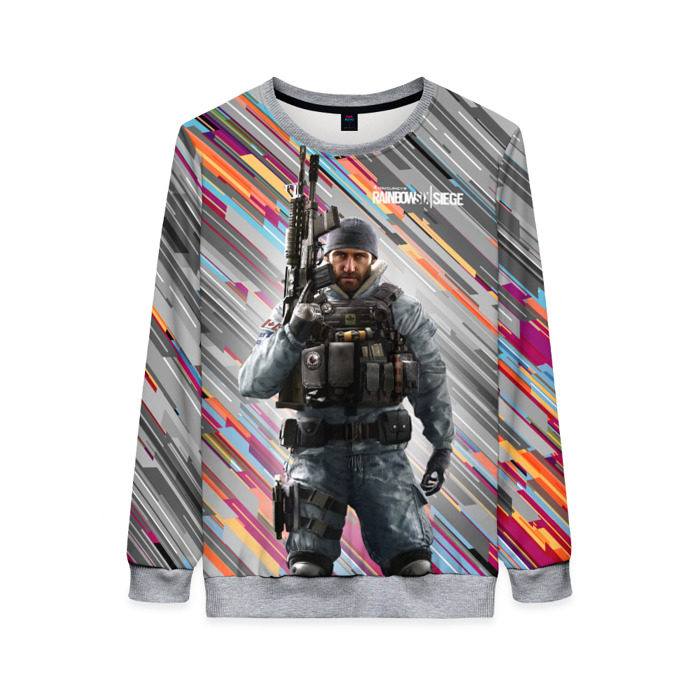 Женский свитшот 3D Rainbow Six Siege фото