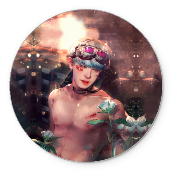 Коврик круглый Wonho_3 фото