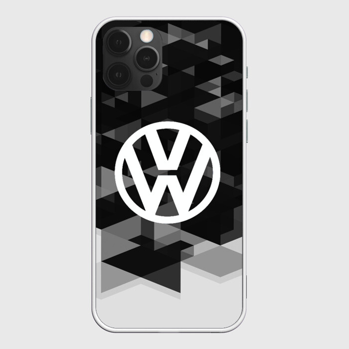 Чехол для iPhone 12 Pro Volkswagen sport geometry фото