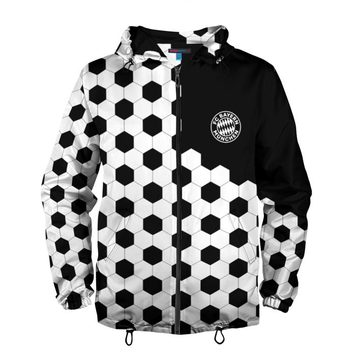 Мужская ветровка 3D FC Bayern Munchen фото