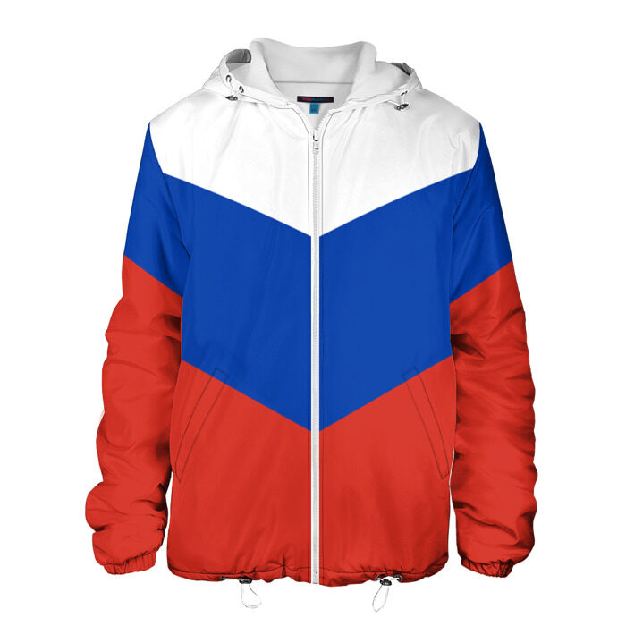 Мужская куртка 3D Россия фото
