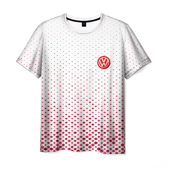 Мужская футболка 3D VOLKSWAGEN SPORT фото