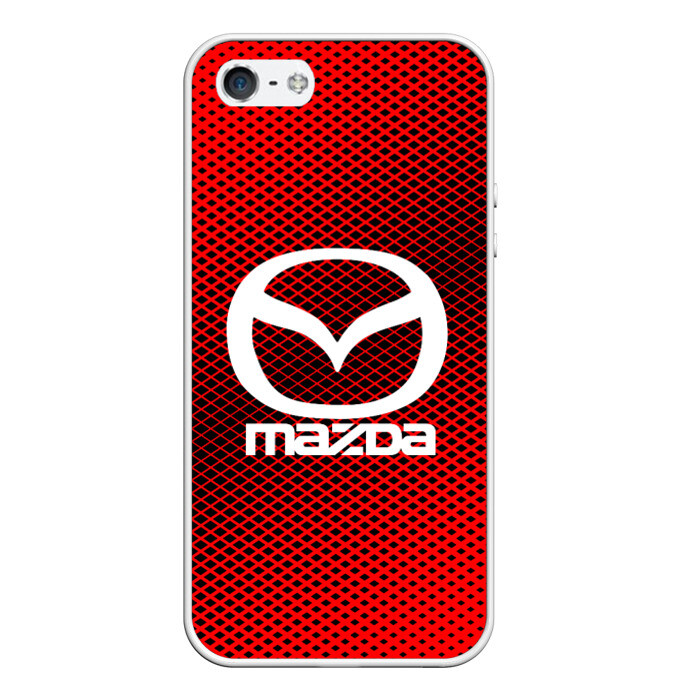 Чехол для iPhone 5/5S матовый MAZDA SPORT фото