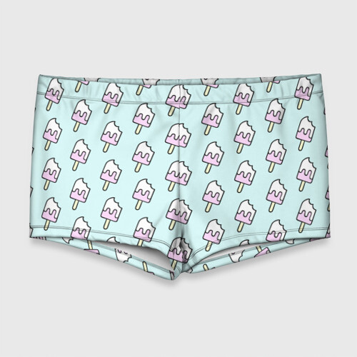 Мужские купальные плавки 3D Ice cream фото