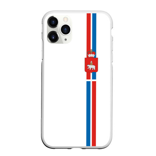 Чехол для iPhone 11 Pro матовый Пермский край фото