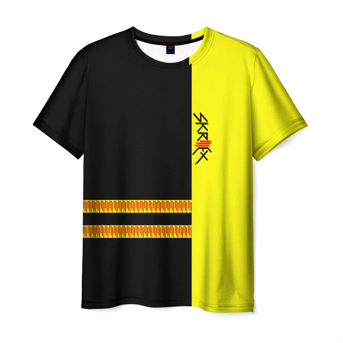 Мужская футболка 3D Skrillex фото