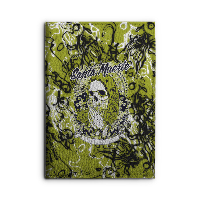 Обложка для автодокументов Santa Muerte фото