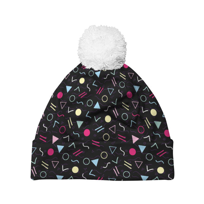 Шапка 3D c помпоном 80 Battaries фото