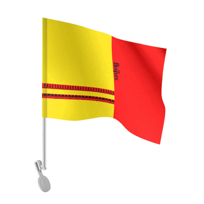 Флаг для автомобиля The Beatles фото