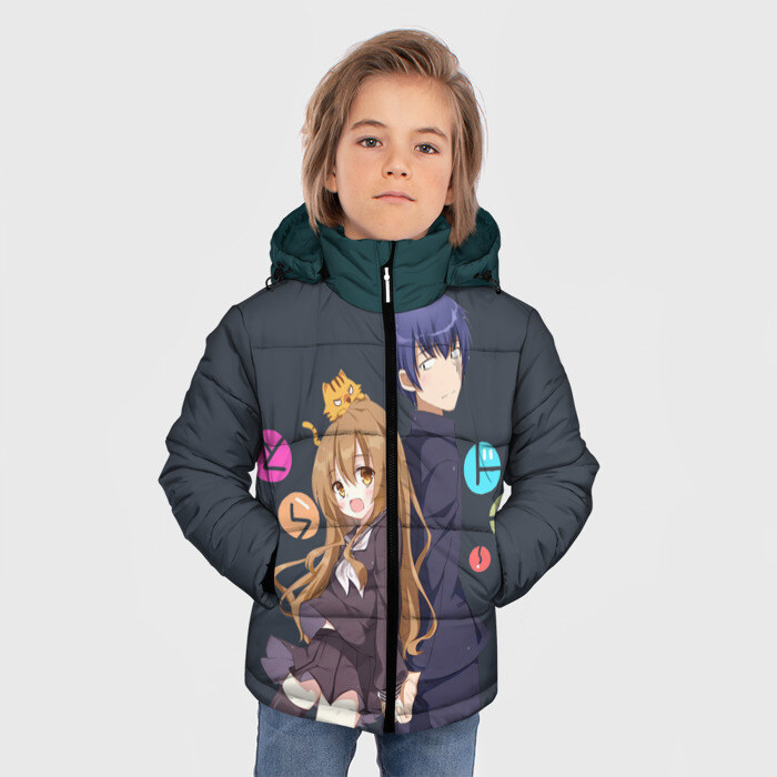 Зимняя куртка для мальчиков 3D Toradora фото