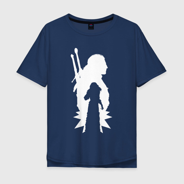 Мужская футболка хлопок Oversize Silhouette фото