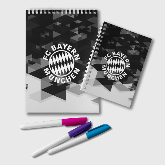 Блокнот Bayern Munchen Geometry Sport фото