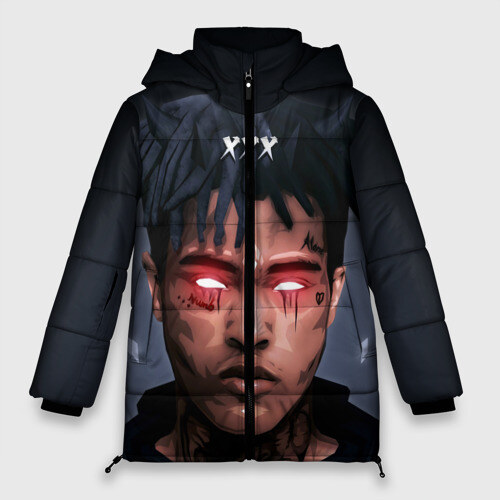 Женская зимняя куртка 3D XXXtentacion (9) фото