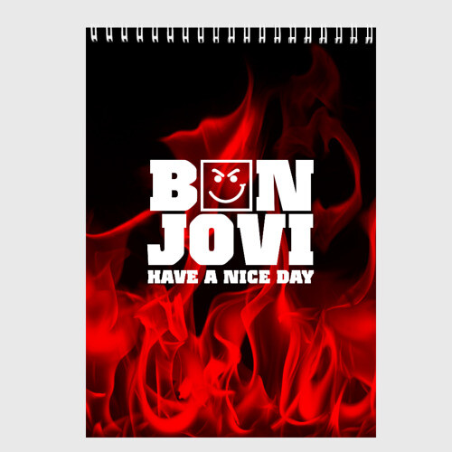 Скетчбук BON JOVI фото