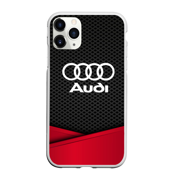 Чехол для iPhone 11 Pro матовый AUDI фото
