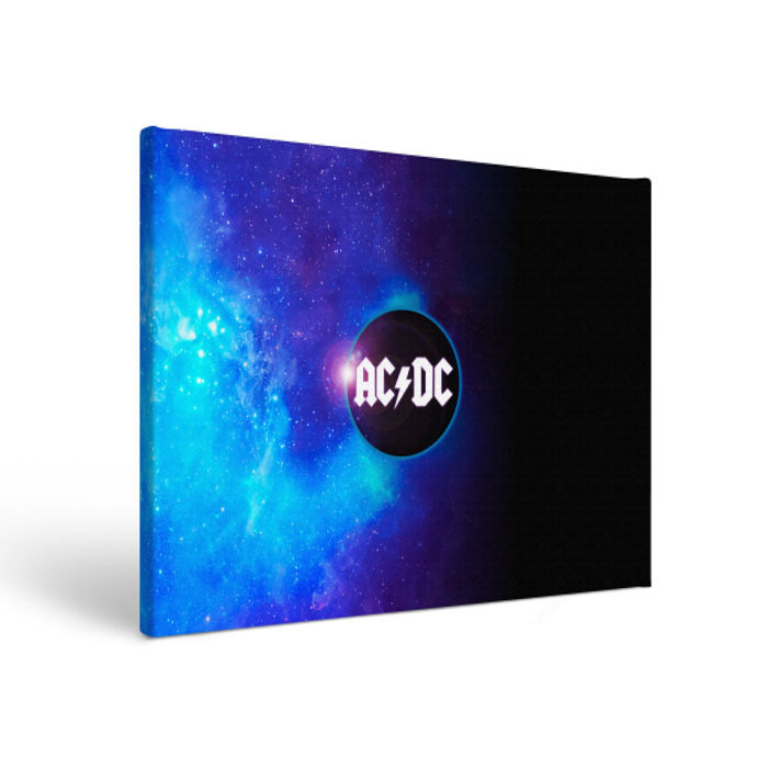 Холст прямоугольный ACDC фото