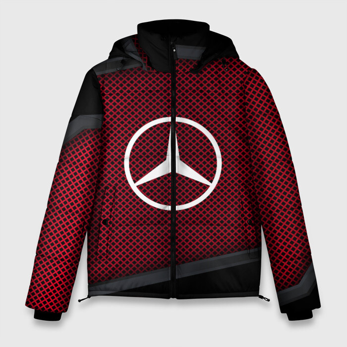 Мужская зимняя куртка 3D MERCEDES-BENZ SPORT фото