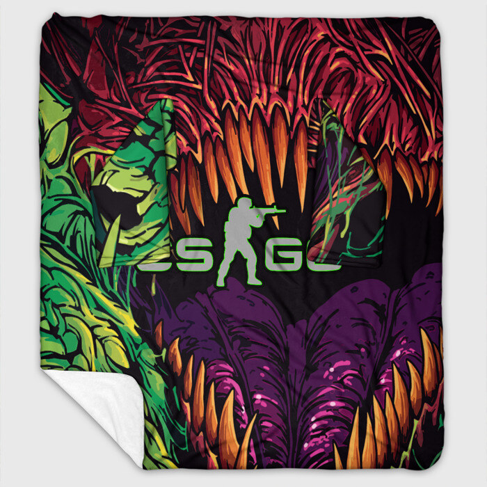 Плед с рукавами CS GO Huper beast фото