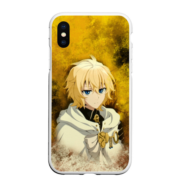 Чехол для iPhone XS Max матовый Mikaela Hyakuya фото