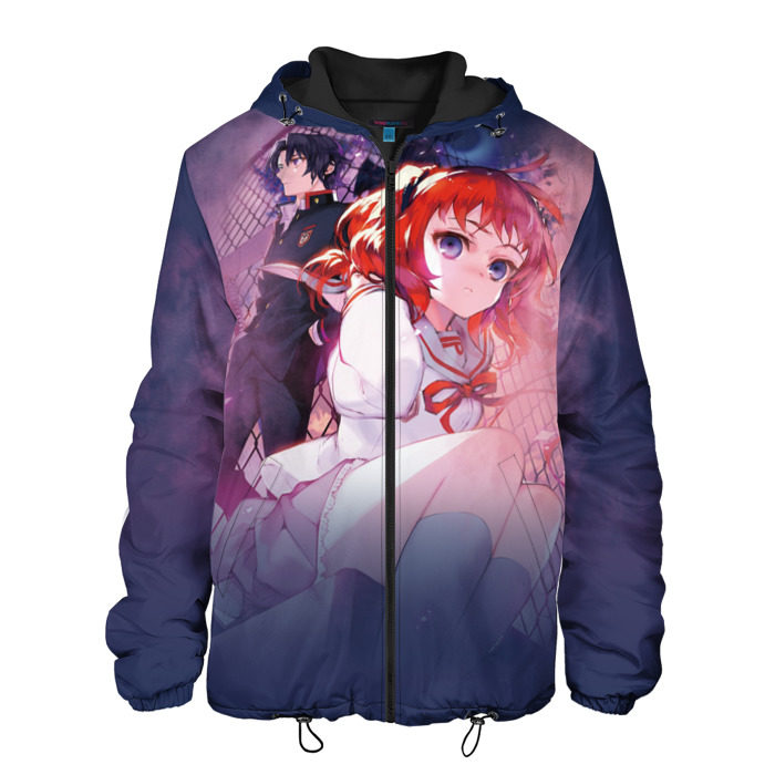 Мужская куртка 3D Purple evening фото