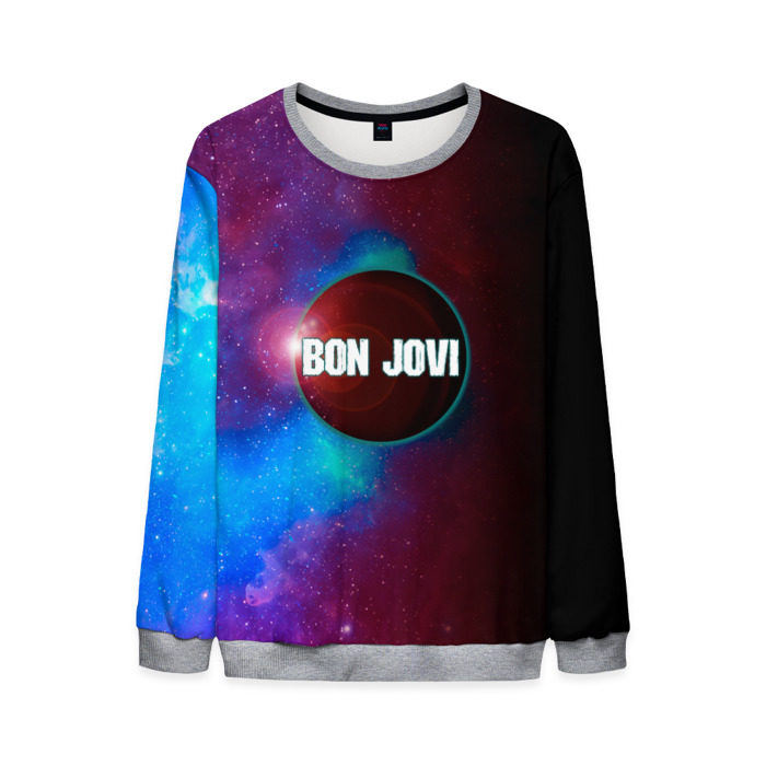Мужской свитшот 3D Bon Jovi фото