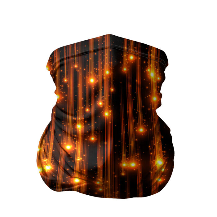 Бандана-труба 3D Огоньки фото