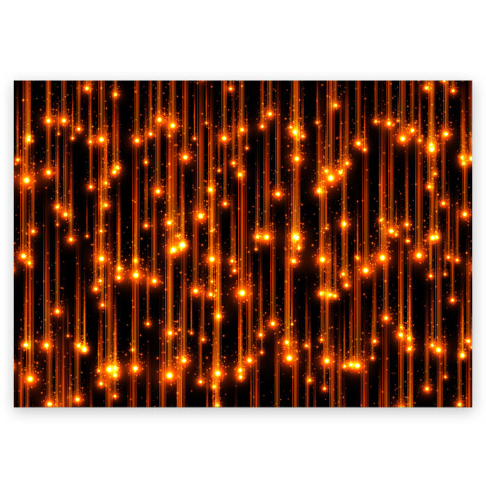 Поздравительная открытка Огоньки фото