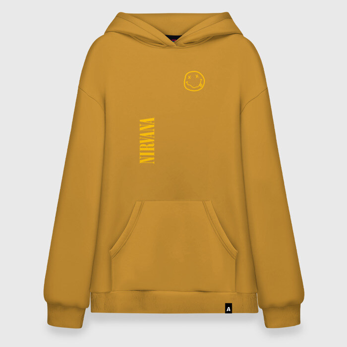 Худи SuperOversize хлопок Nirvana фото