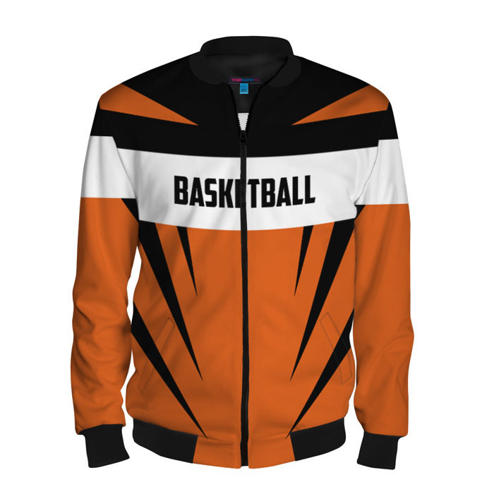 Мужской бомбер 3D Basketball фото