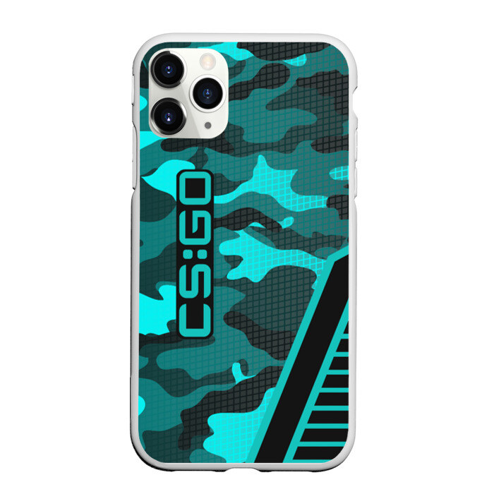 Чехол для iPhone 11 Pro матовый CSGO фото