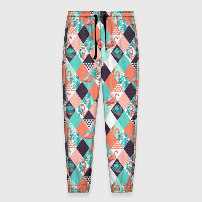 Мужские брюки 3D Фламинго  фото