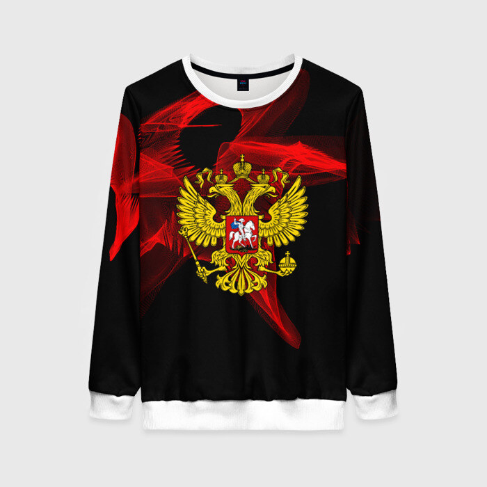 Женский свитшот 3D Русский фото
