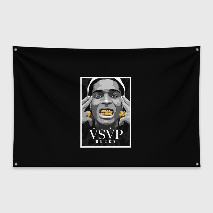 Флаг-баннер ASAP Rocky фото