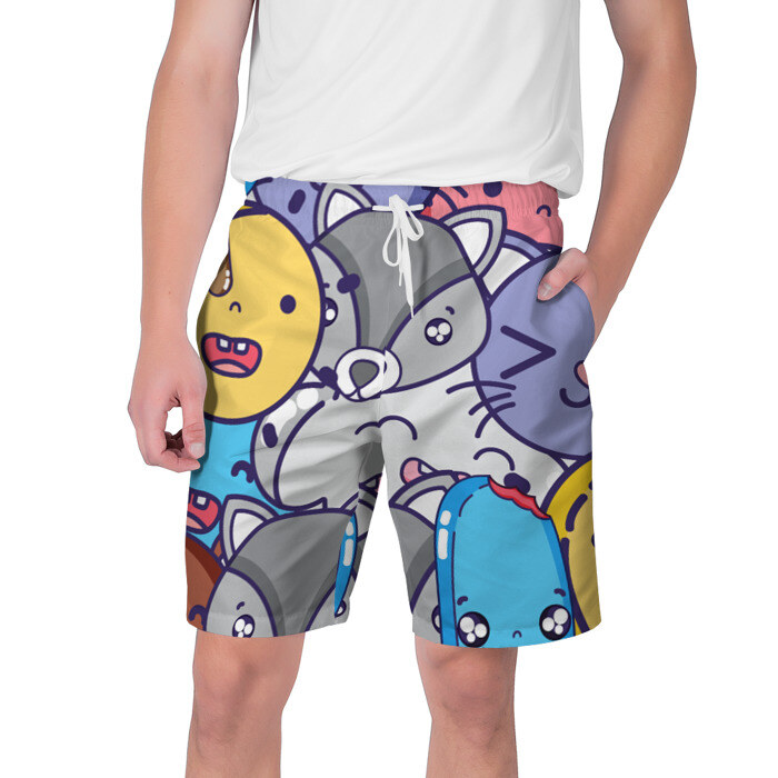 Мужские шорты 3D Текстура фото