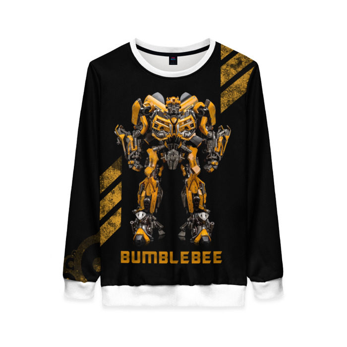 Женский свитшот 3D Шмель фото