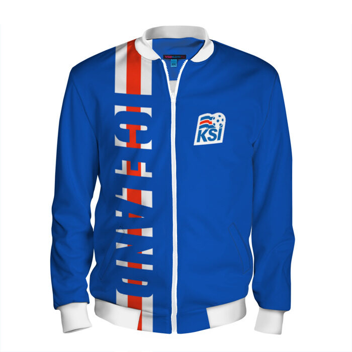 Мужской бомбер 3D KSI ICELAND SPORT фото